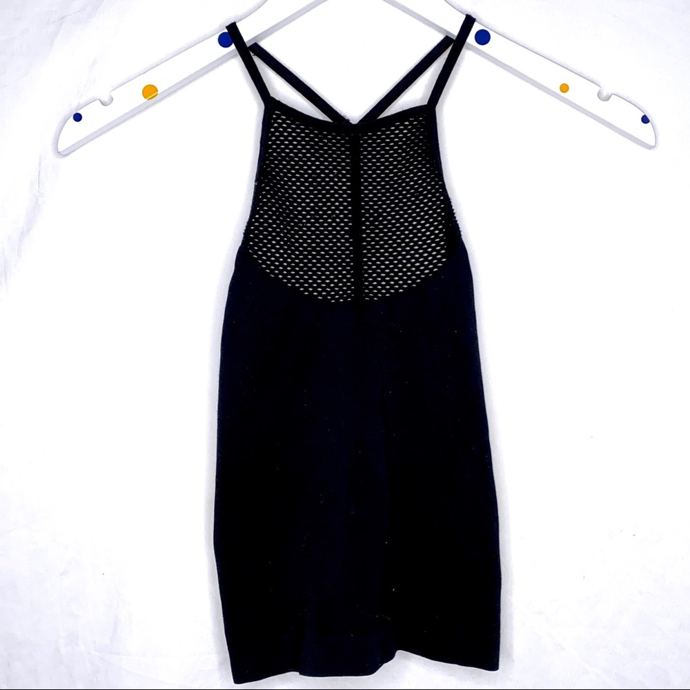 Black Fishnet Top